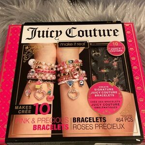 BNWT JUICY COUTURE Make It Real Create Your Own Bracelet Gift Box Set